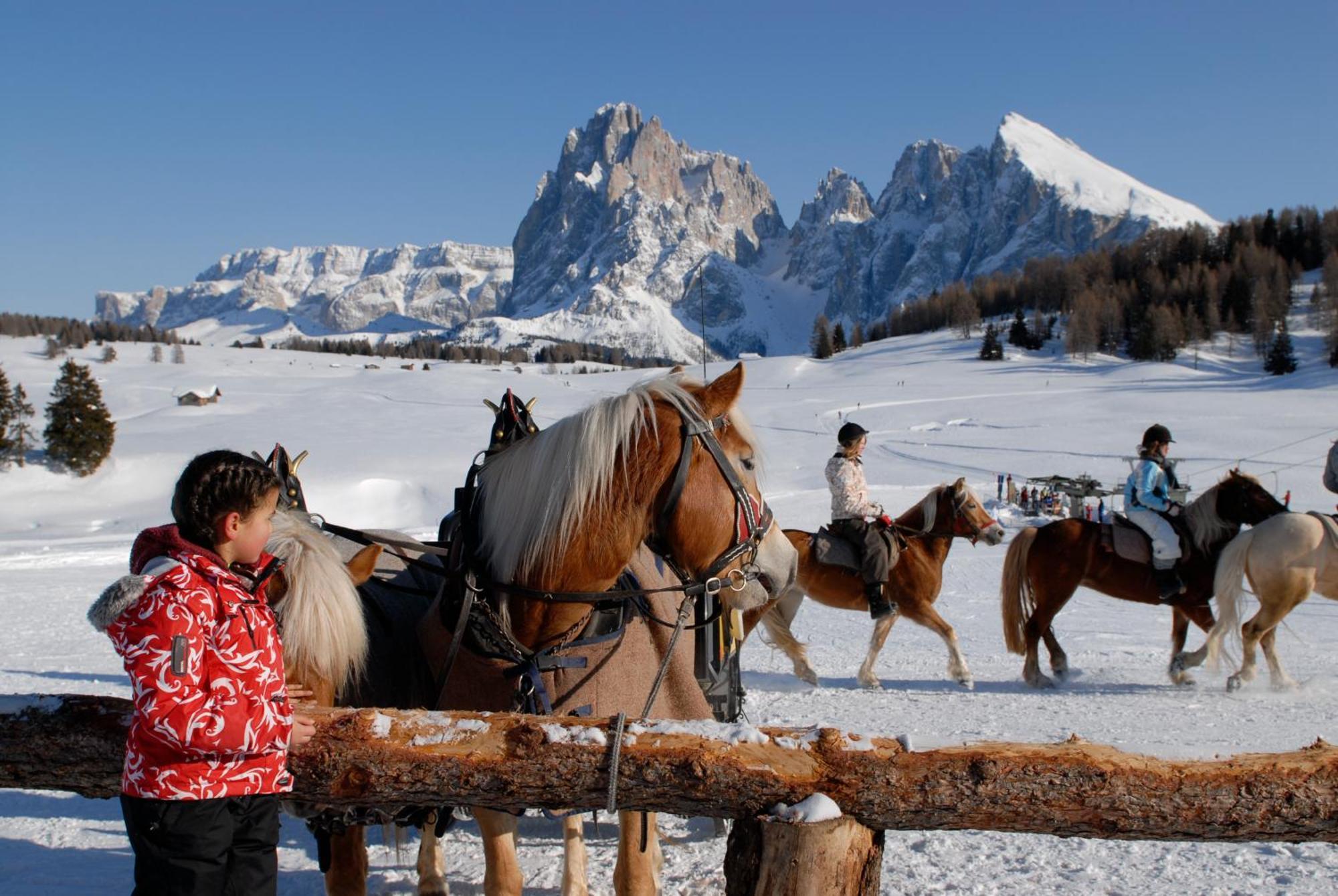 Dolomites Living Hotel Tirler Alpe Di Siusi Ngoại thất bức ảnh